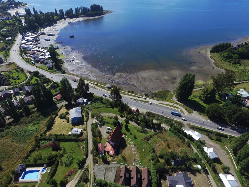 Natural landscape, Bird's eye view, Sea view
