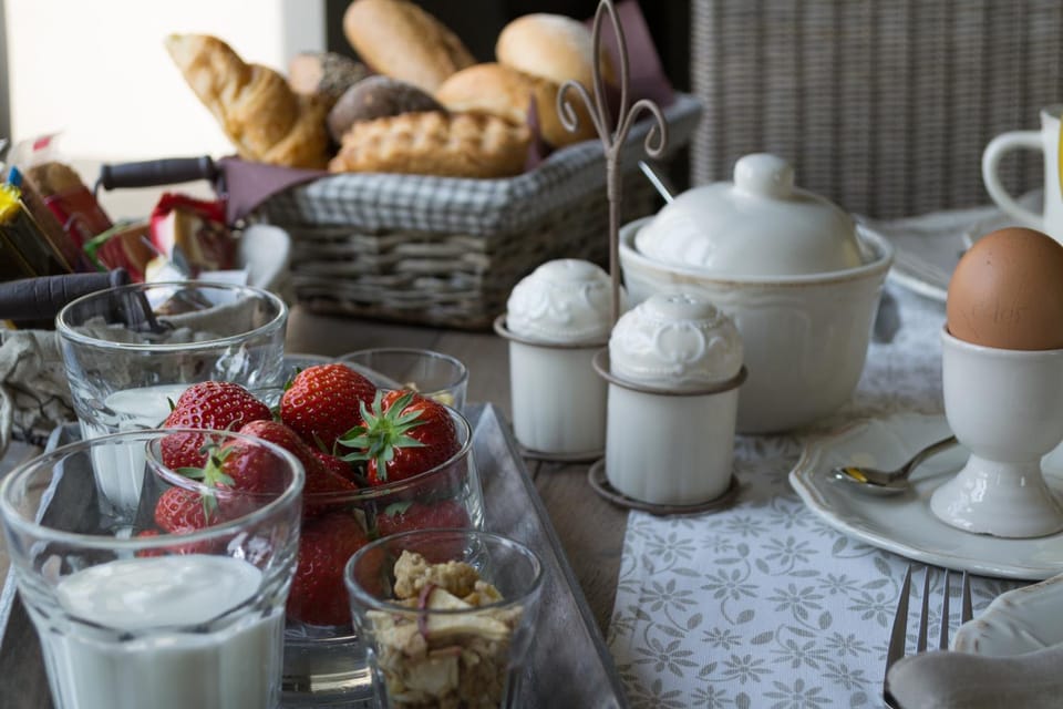 Food close-up, Breakfast, Continental breakfast