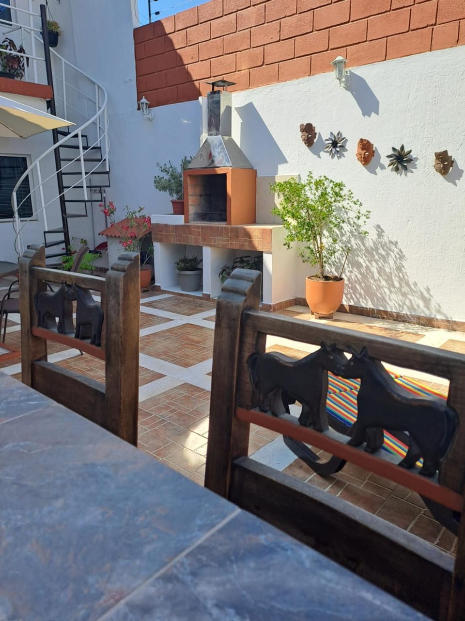 Patio, BBQ facilities