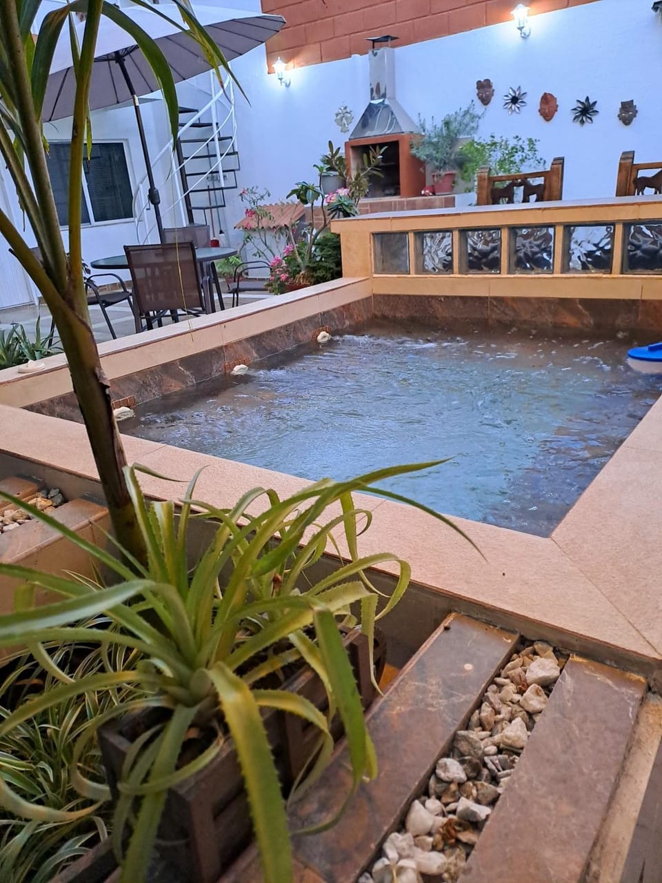 Patio, Hot Tub