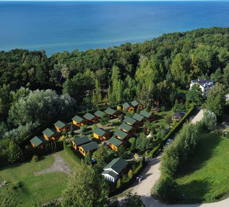 Słoneczna Polana Nature lodge in West Pomeranian Voivodeship, Poland