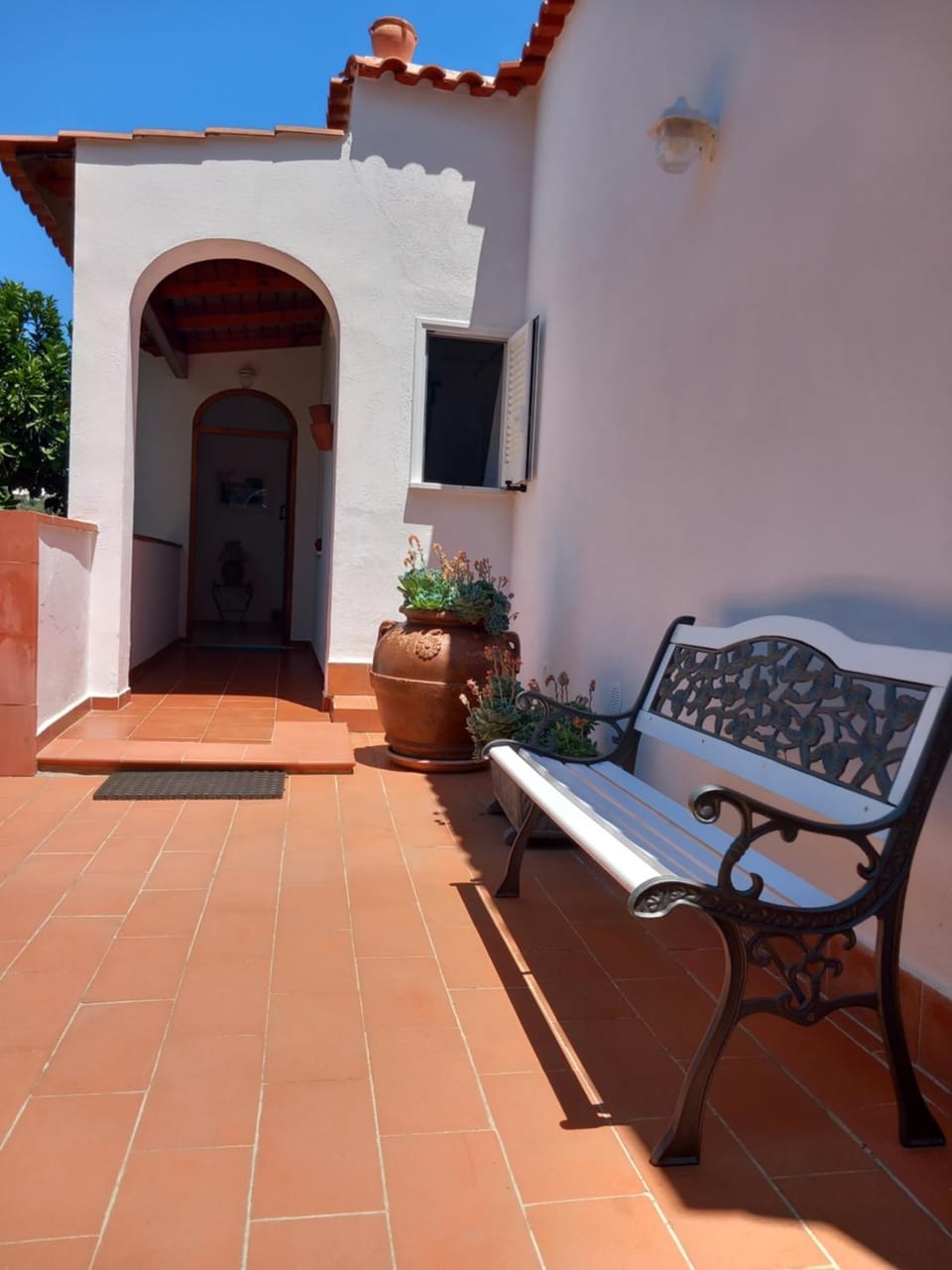 Property building, Patio