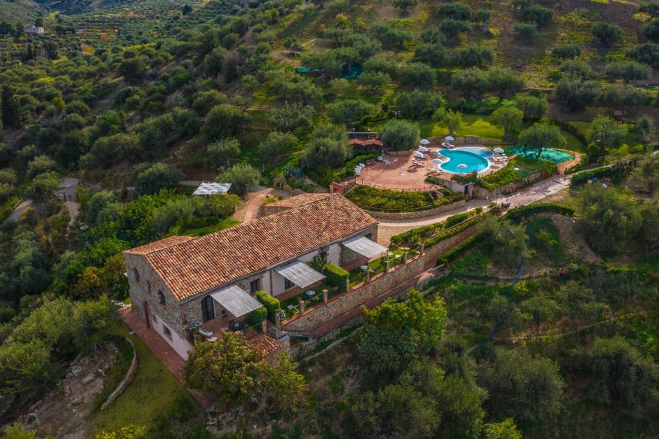 Property building, Bird's eye view, Swimming pool