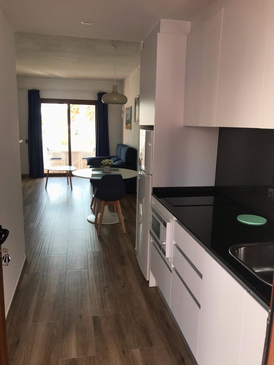 Living room, Dining area, Communal kitchen
