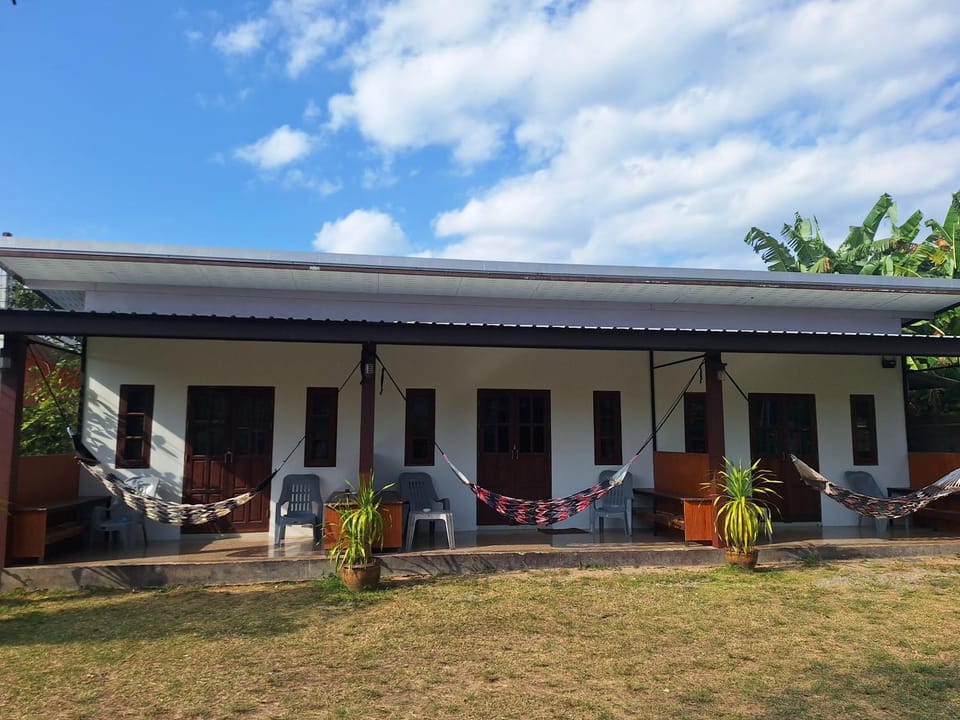 Property building, Patio, Day, Garden view