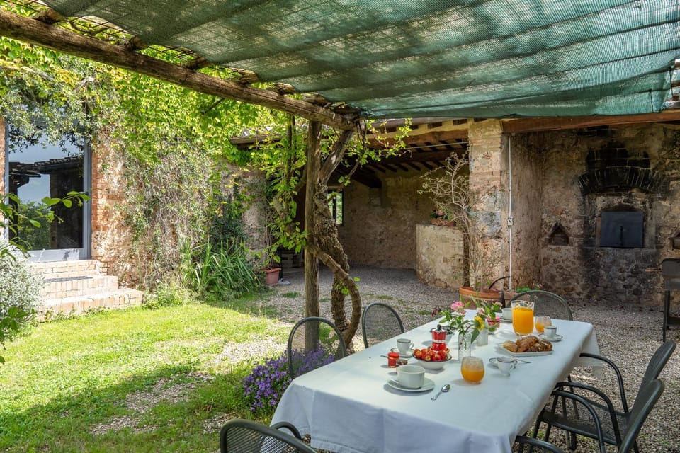 Dining area, Breakfast, Inner courtyard view
