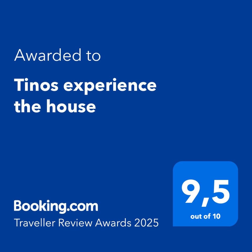 Tinos experience the house House in Decentralized Administration of the Aegean