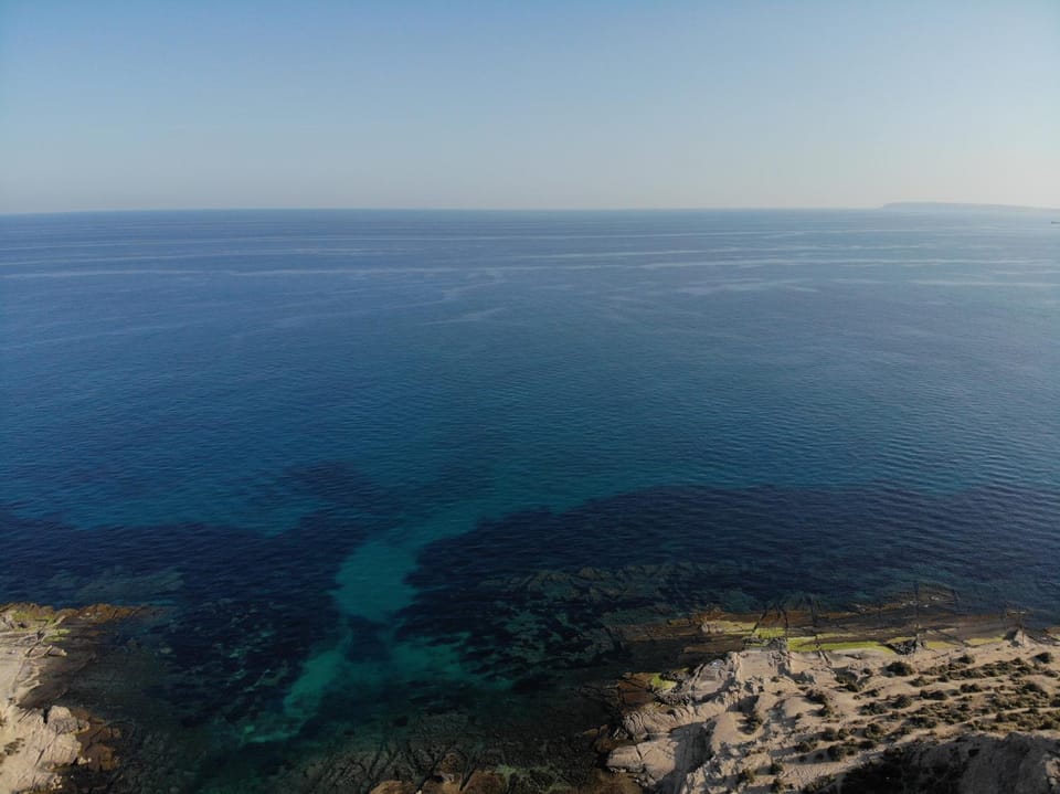 Bird's eye view, Sea view