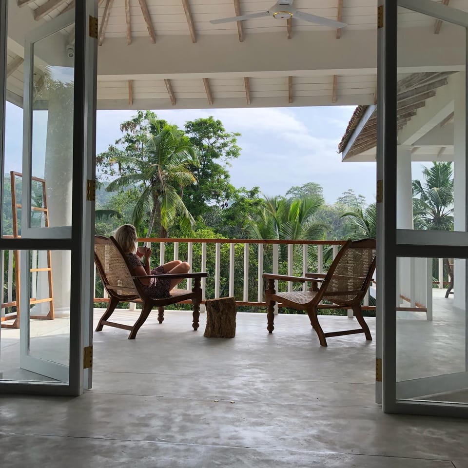 Seating area, Garden view, Pool view, group of guests, Family