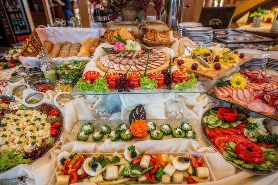 Food and drinks, Food, Buffet breakfast