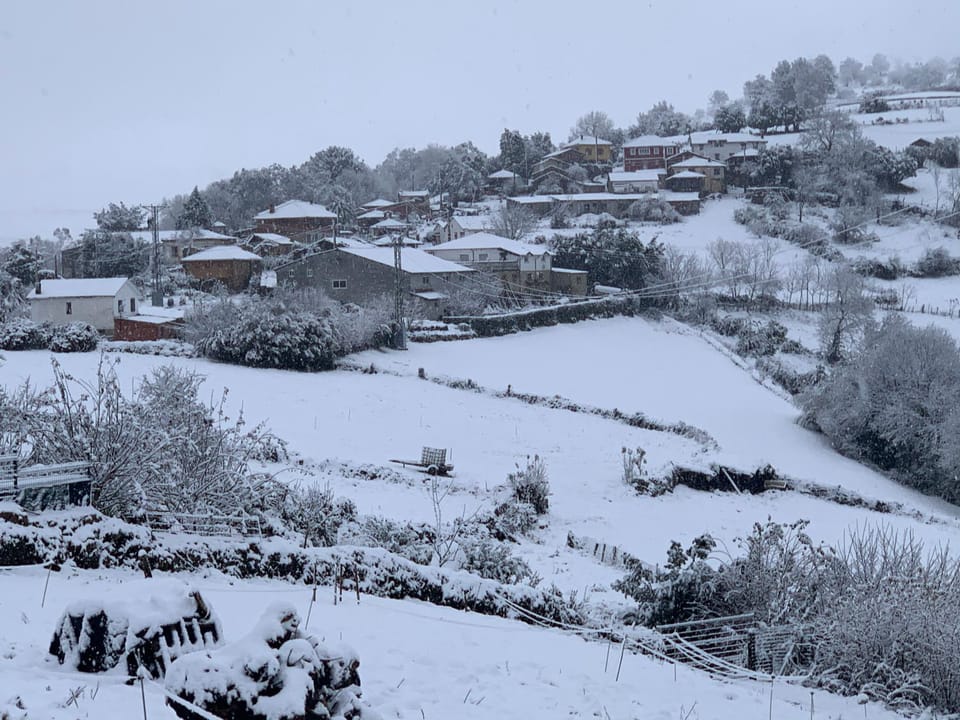 Natural landscape, Winter, Hiking