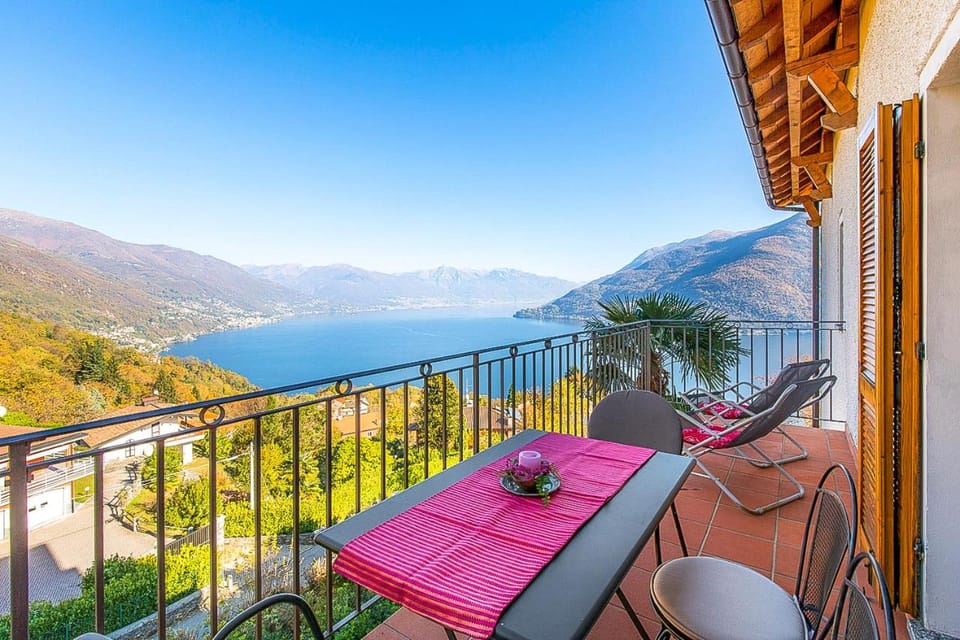 Balcony/Terrace, Lake view, Mountain view