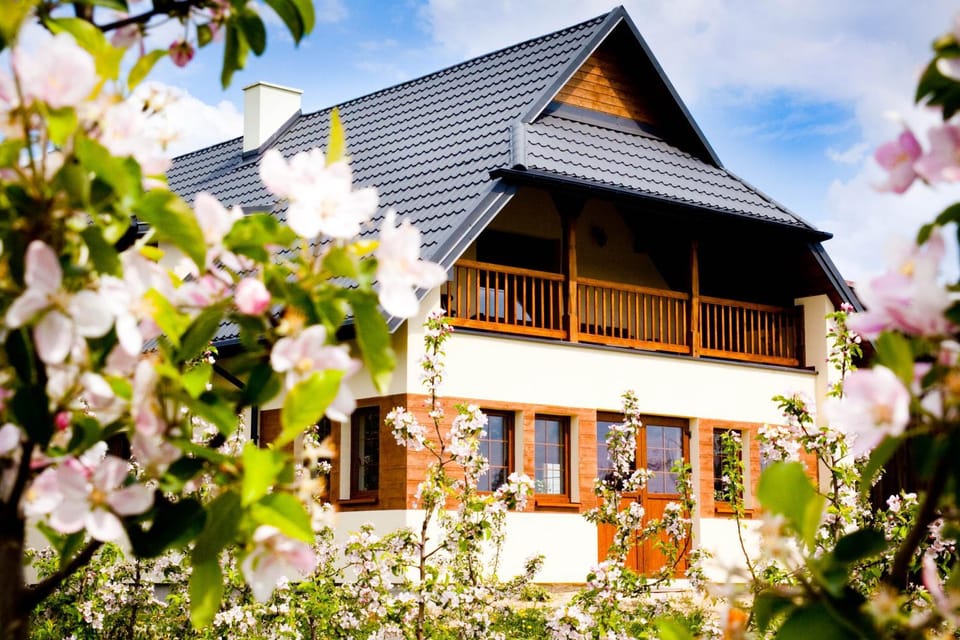 Property building, Garden view