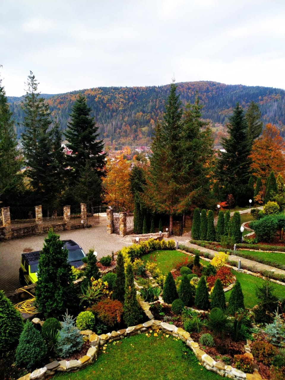 Natural landscape, Mountain view