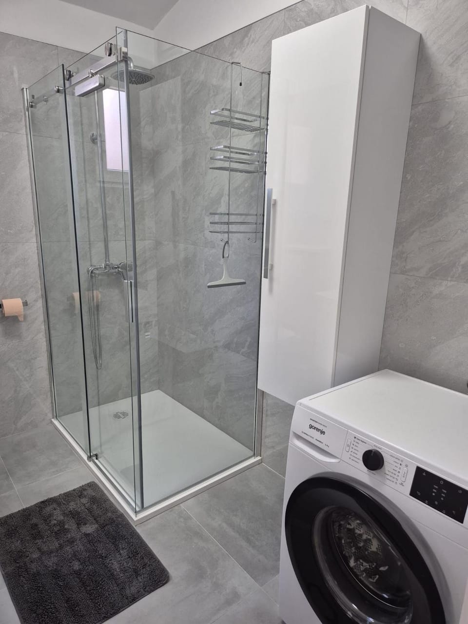 Shower, Toilet, Bathroom, washing machine