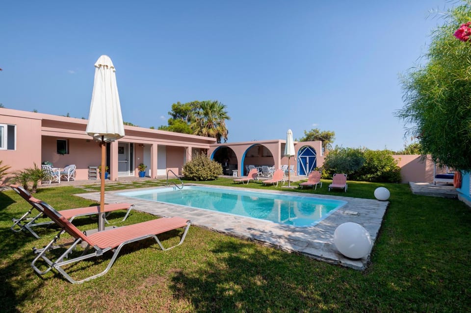 Property building, Pool view, Swimming pool