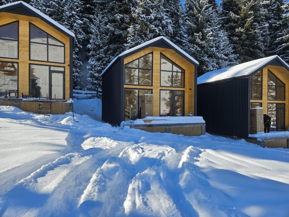 Property building, Day, Natural landscape, Winter