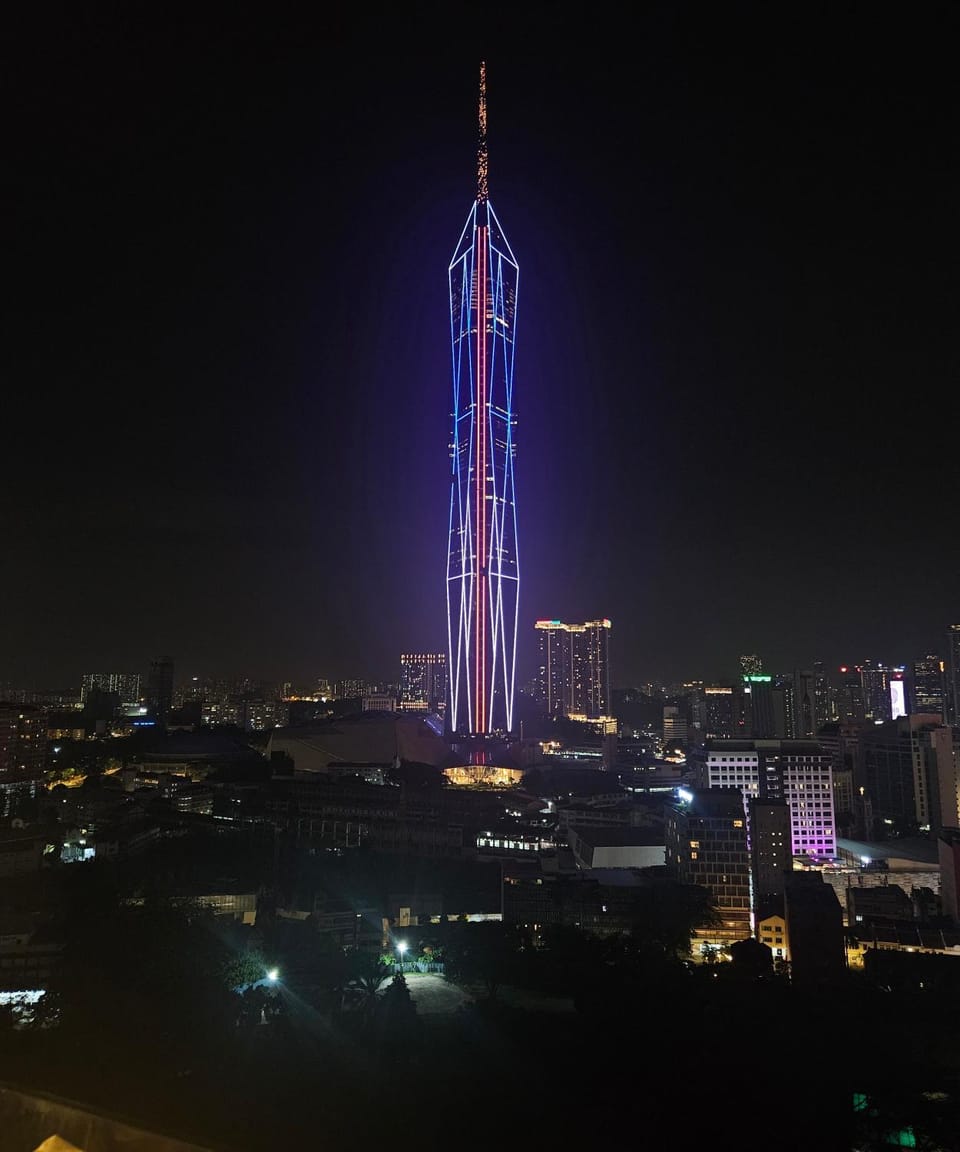 Night, City view, Landmark view