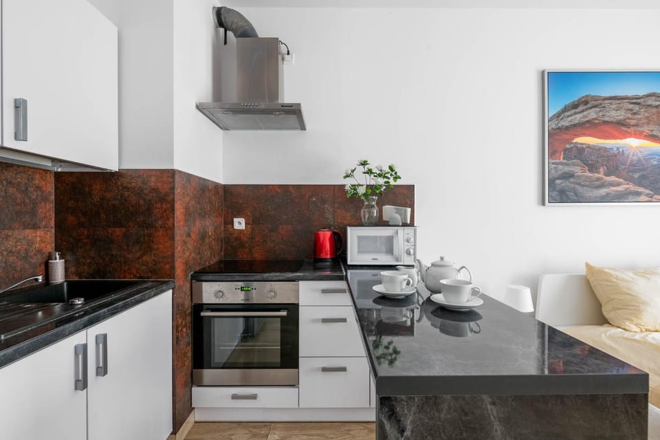 Kitchen or kitchenette, Dining area, minibar, pet friendly, stove