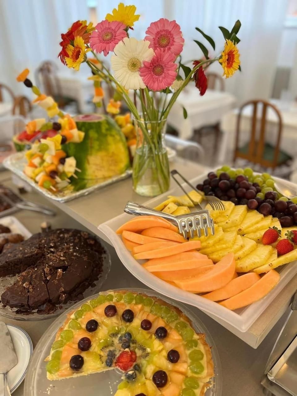 Buffet breakfast