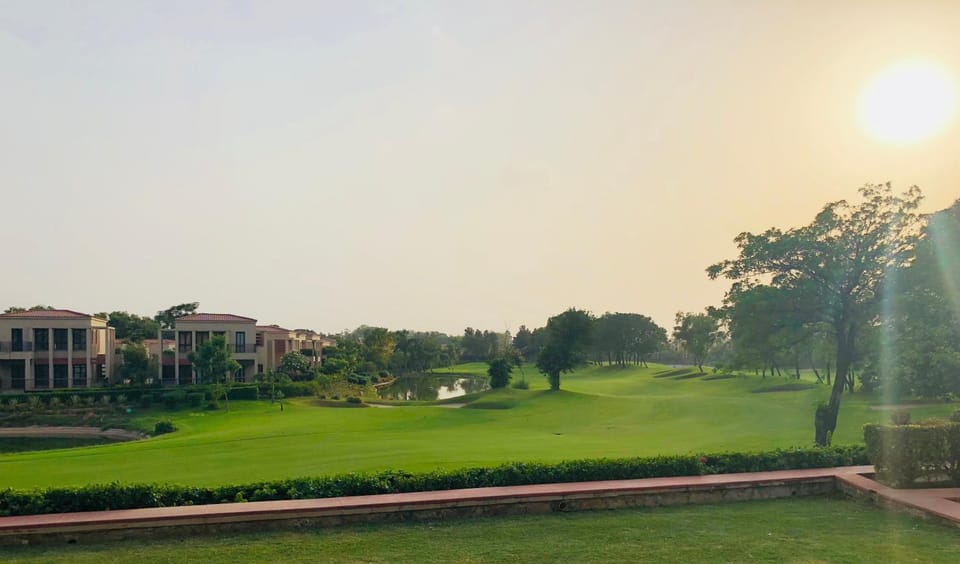 Golfcourse, Sunset