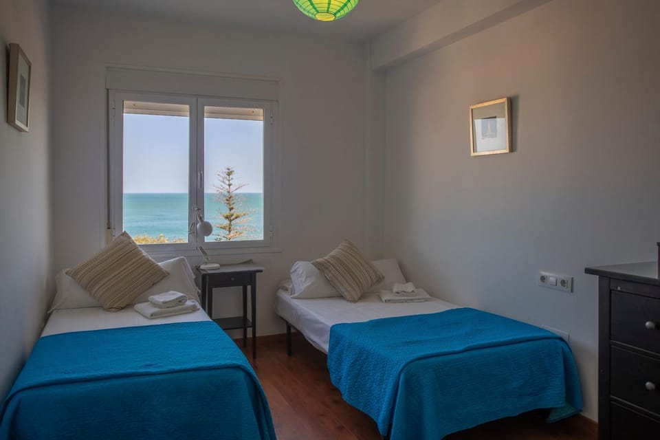Bedroom, Sea view