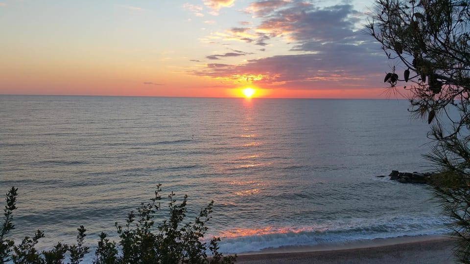 Natural landscape, Sunset
