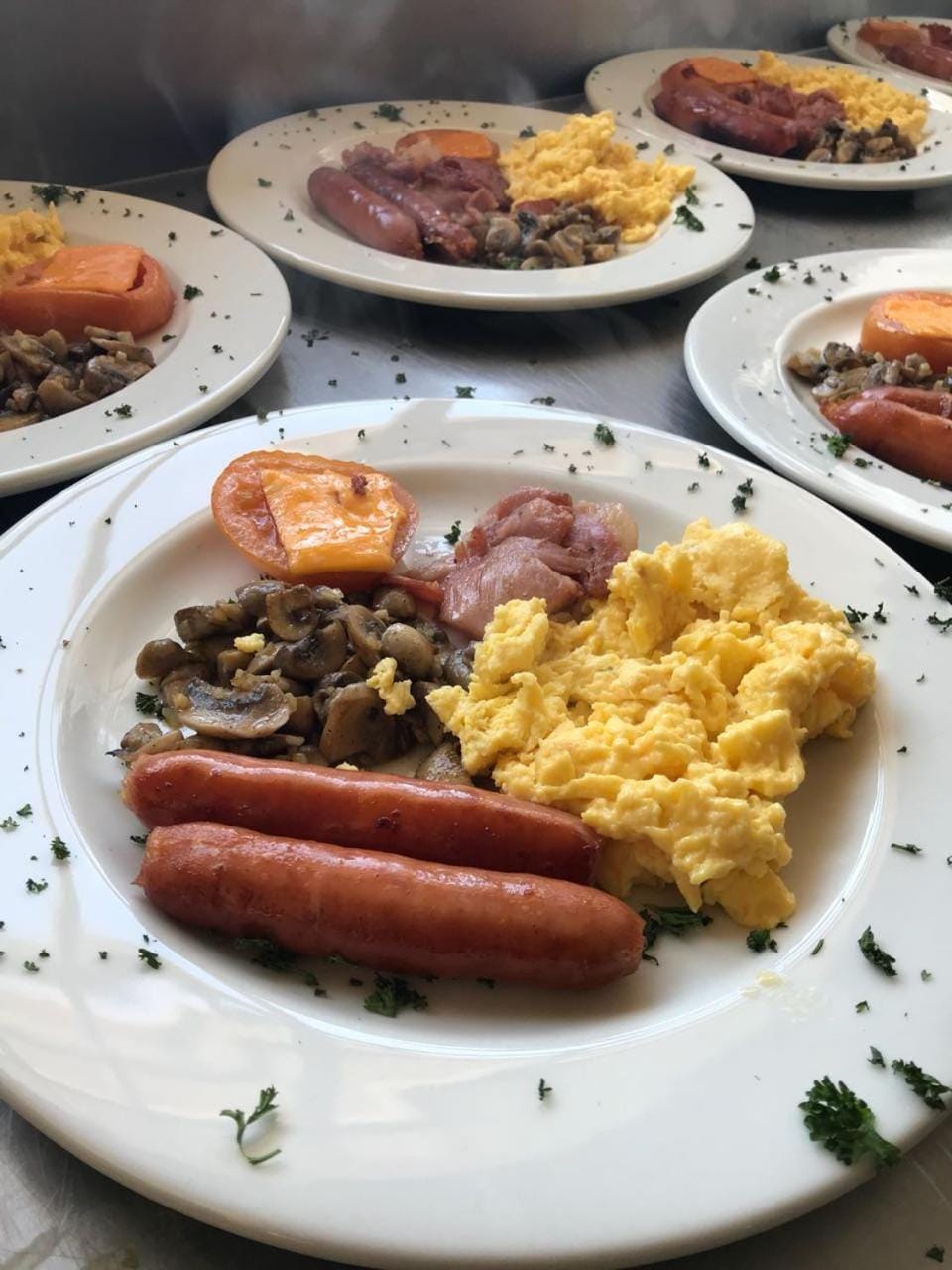 Food close-up, Continental breakfast