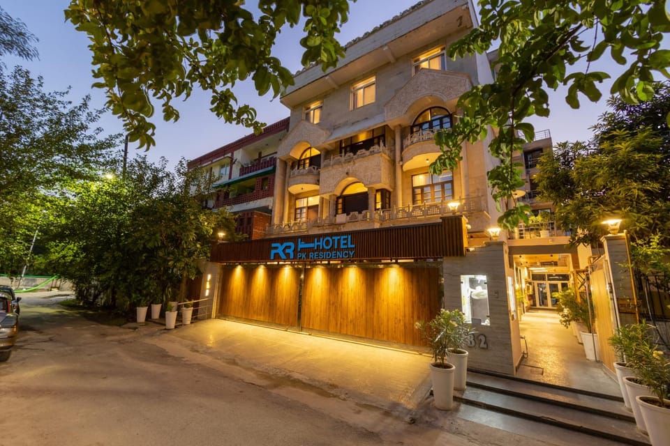 Property building, Night, Neighbourhood, Street view