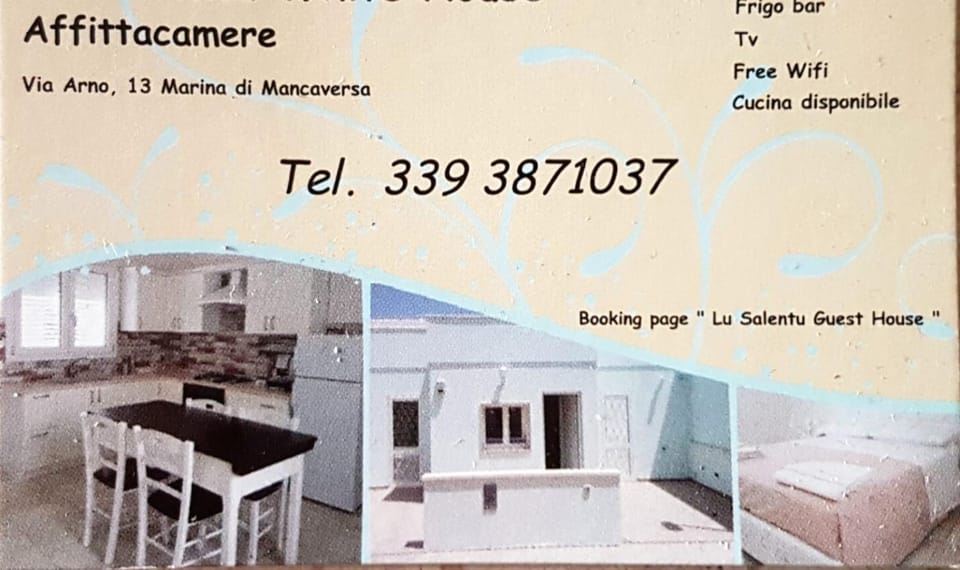 Lu Salentu White House Bed and Breakfast in Marina di Mancaversa-Giannelli