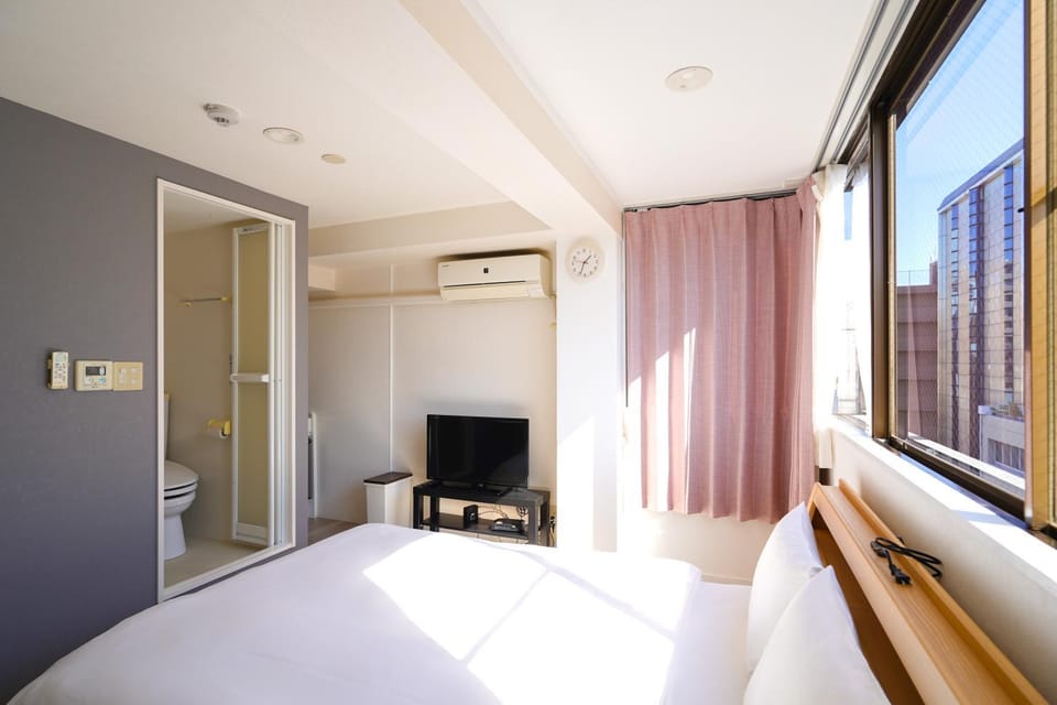 Bed, TV and multimedia, air conditioner