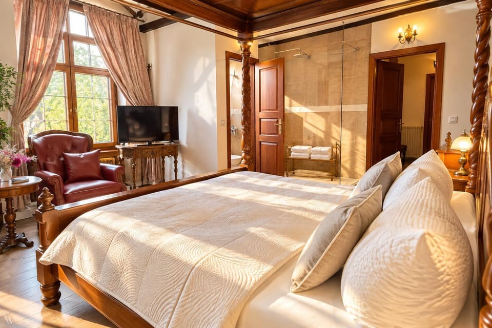 Photo of the whole room, Bedroom