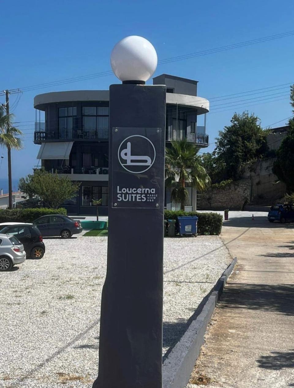 Property logo or sign, Parking
