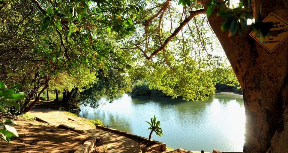 Natural landscape, Fishing, Garden, View (from property/room), Decorative detail, On site, River view, Area and facilities