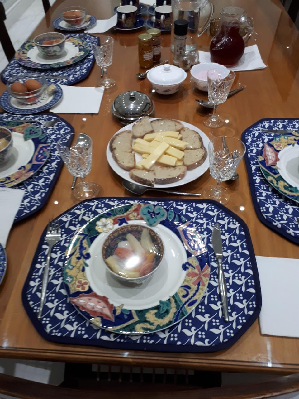 Dining area, Breakfast