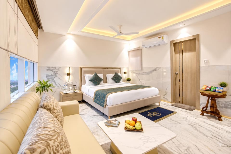 Photo of the whole room, Bedroom, air conditioner