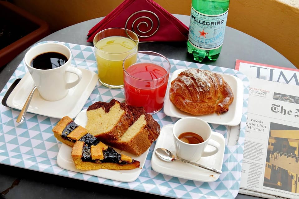 Breakfast, Italian breakfast, Non alcoholic drinks