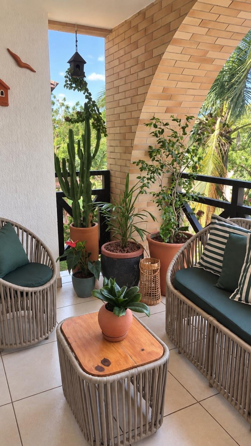 Patio, Balcony/Terrace, Seating area