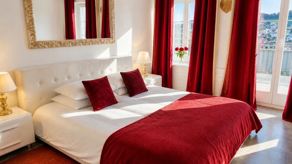 Bed, Balcony/Terrace, Photo of the whole room
