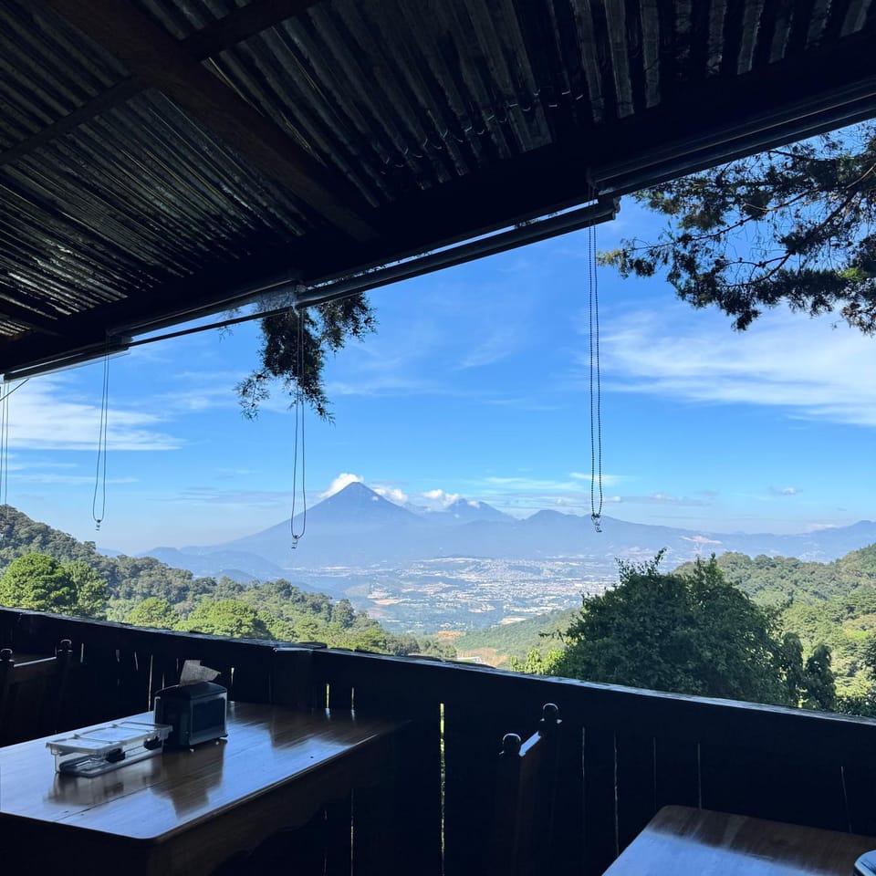 Natural landscape, Dining area, Mountain view