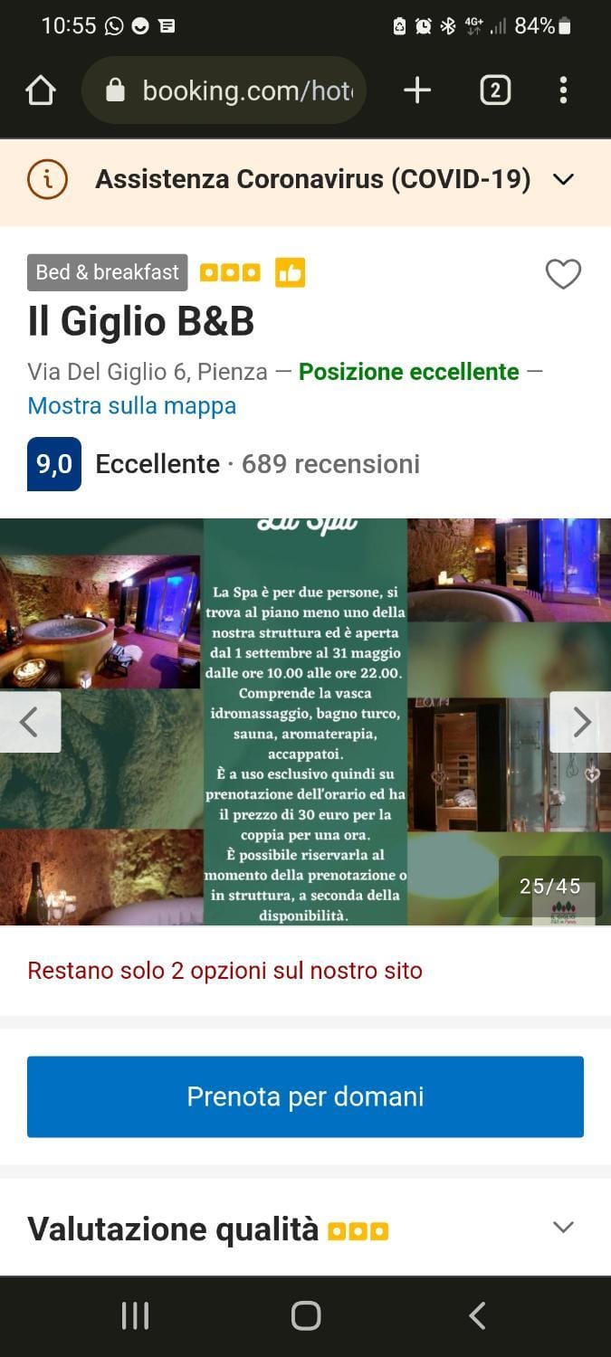 Spa and wellness centre/facilities