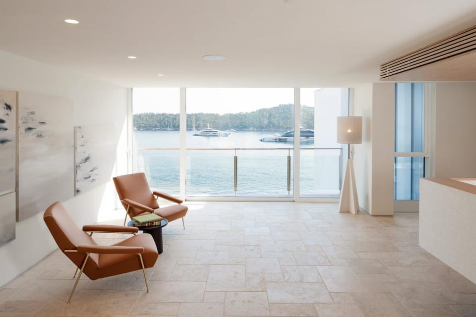 Lobby or reception, Sea view