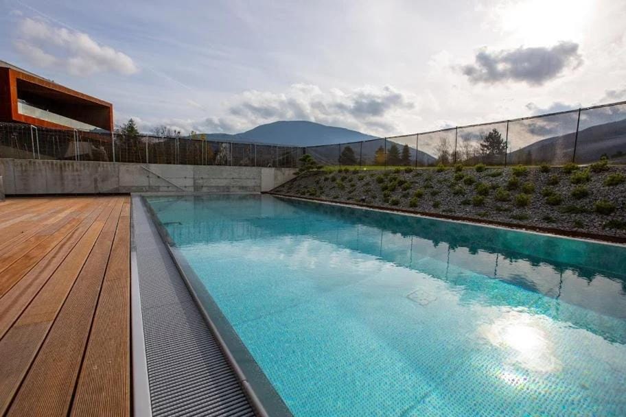 Natural landscape, Mountain view, Swimming pool