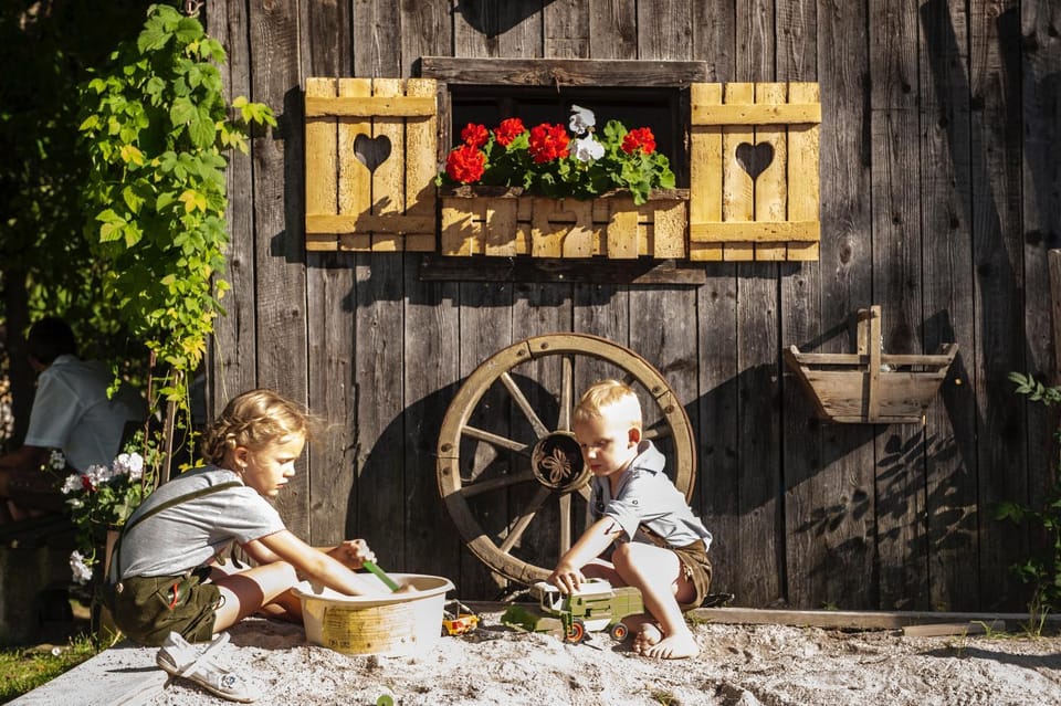 Summer, Children play ground