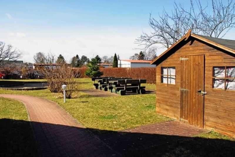 Property building, Garden view