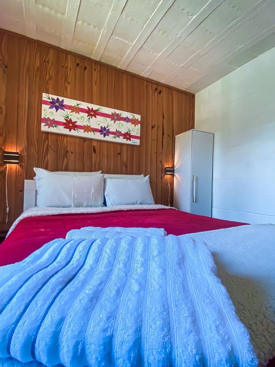 Bed, Bedroom, wardrobe