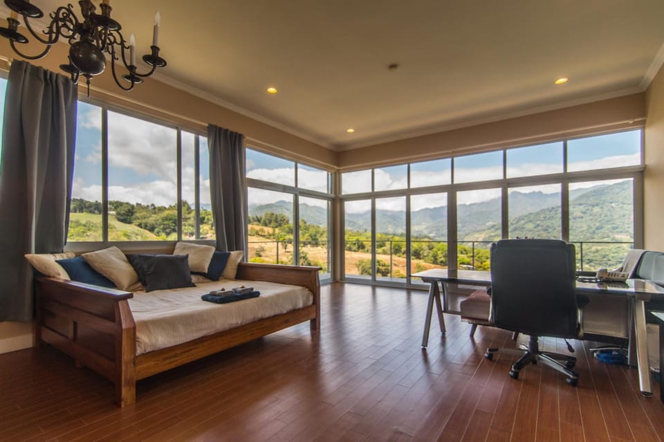 Business facilities, Seating area, Mountain view