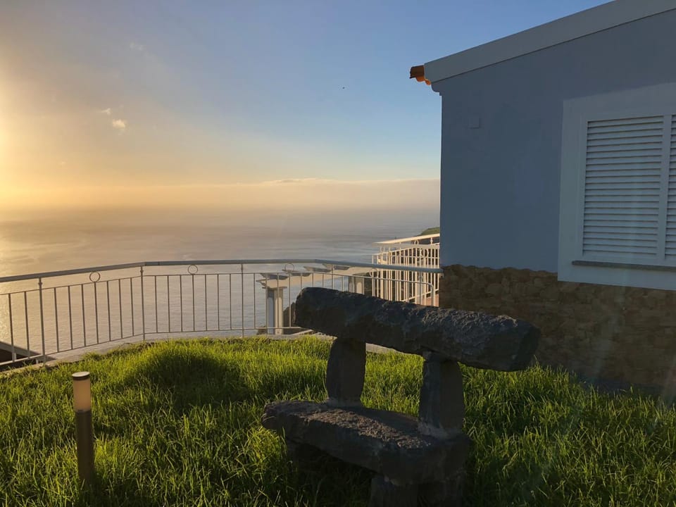 Garden, Garden view, Sea view, Sunset