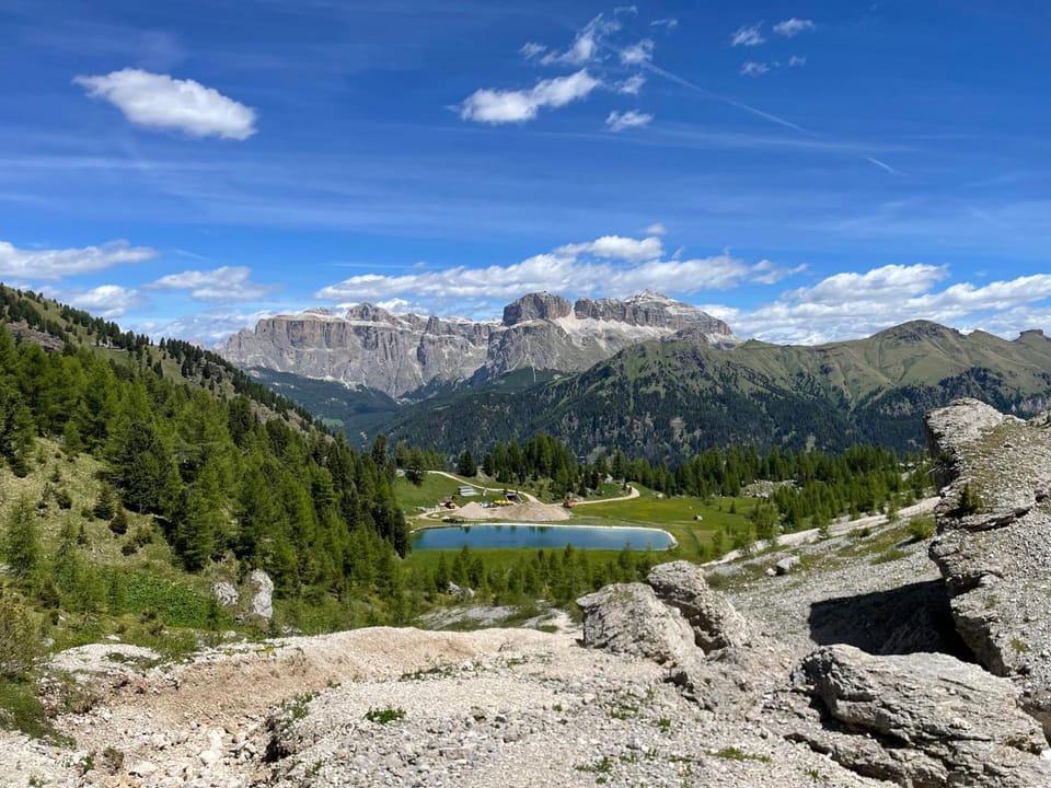 Natural landscape, Summer, Hiking