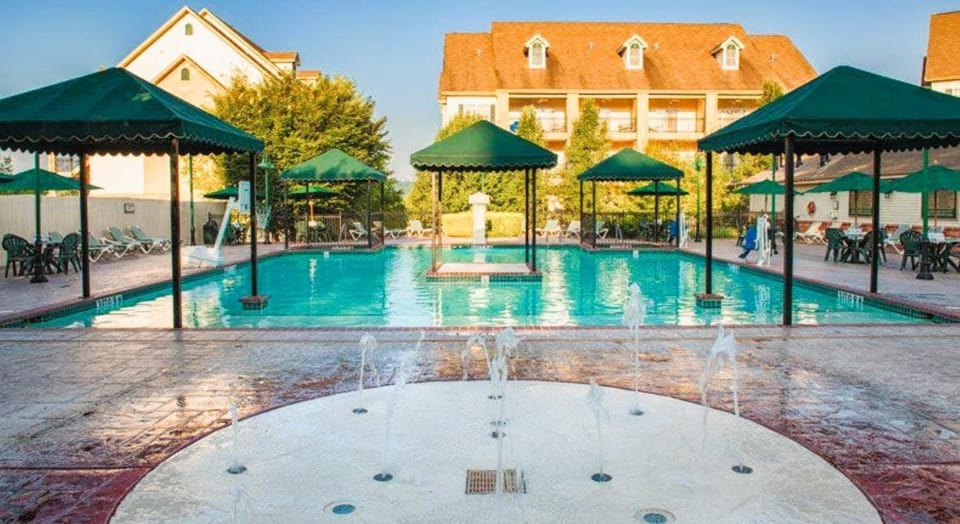 Property building, Pool view, Swimming pool